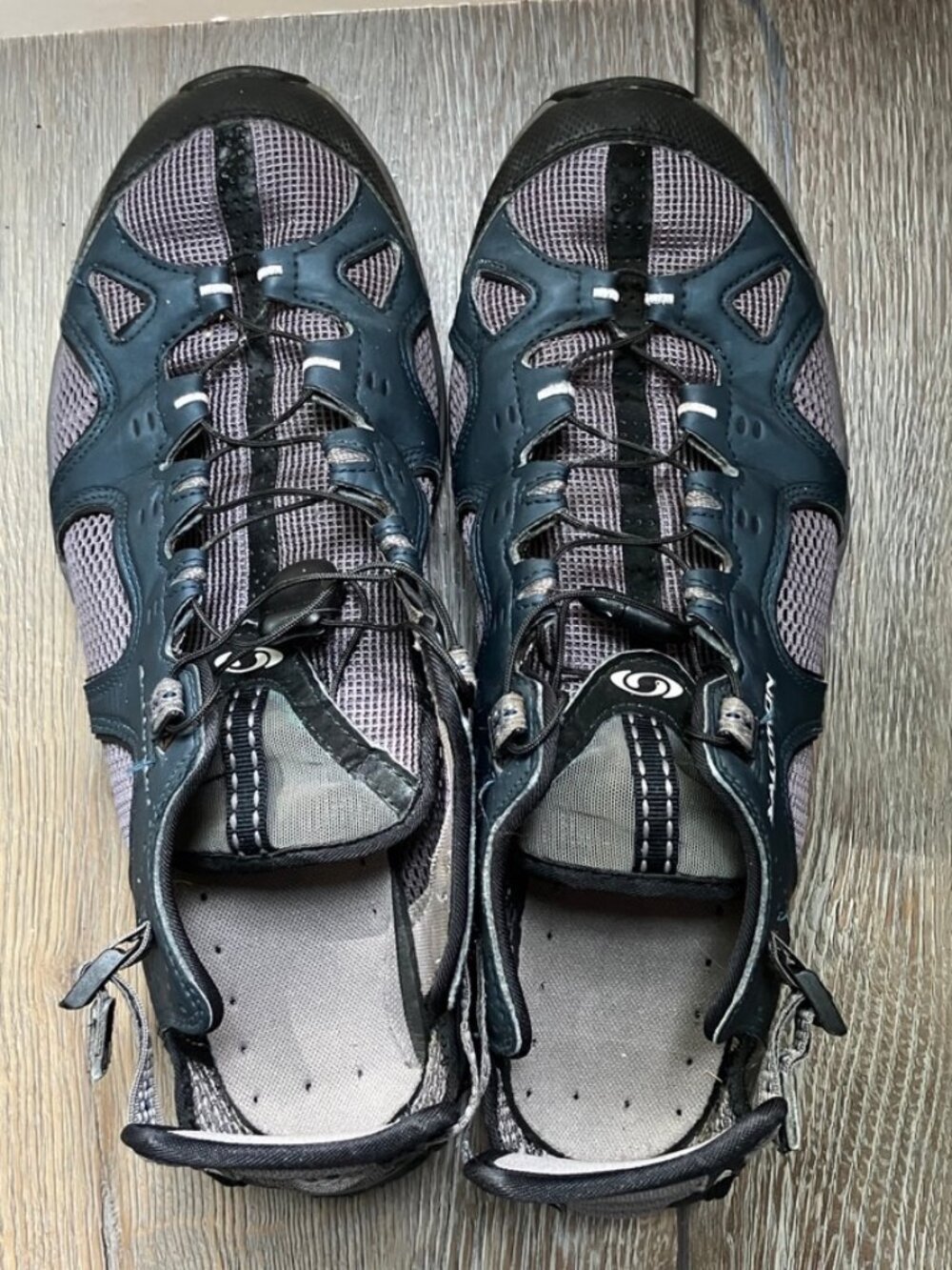 Men's Salomon Techamphibian Hiking Sandals in Size 11